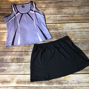 🌟NWOT Bolle skirt and tank top